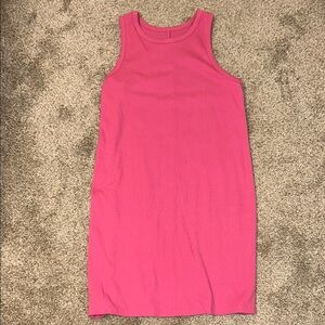 A New Day Ribbed Pink Top